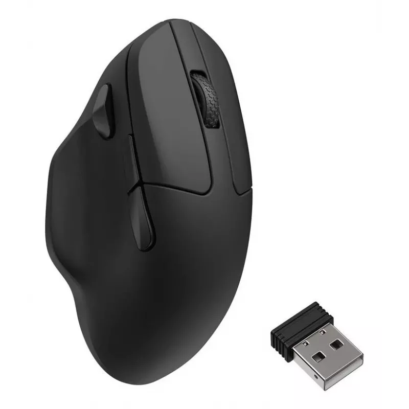 Wireless mouse Keychron M7 8K black — compact ergonomic design, rechargeable