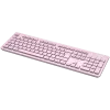 Wireless Keyboard CANYON HKB-W01 — compact pink layout, UK/US keycaps
