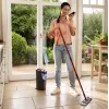 Mop VILEDA Microfibre 1200 ml Wet, 360° rotating head, 140.5 cm stick, removable machine-washable head