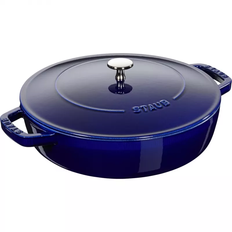 Casserole Staub Chistera 28 cm cast iron dark blue
