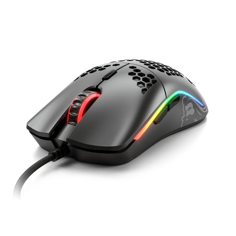 Glorious Model O (black, matte) + Bungee (black) + Model O G-Skatez