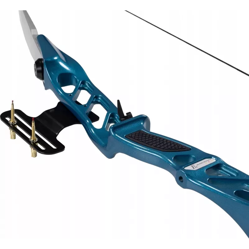 Take Down Recurve Bow POE LANG RE-023U-30 — 30 lb, 1570 mm, 22 inch–29 inch string, blue