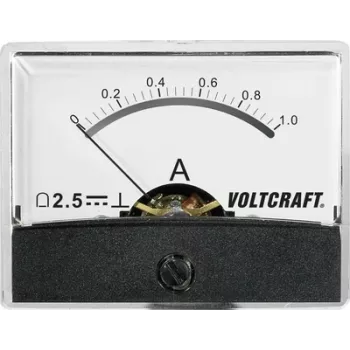 Voltcraft AM-60X46/1A/DC installation-Measuring Instrument AM-60X46/1A/DC 1 A moving-coil meter (AM-60X46/1A/DC)