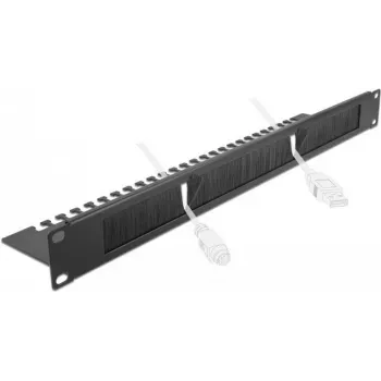 Brush panel DeLOCK 19 inch Cable Management Brush Strip 66484