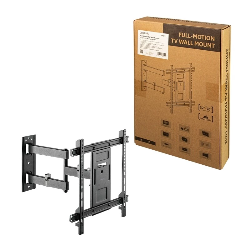 TV mount LogiLink BP0112 177.8 cm (70 inch) Black
