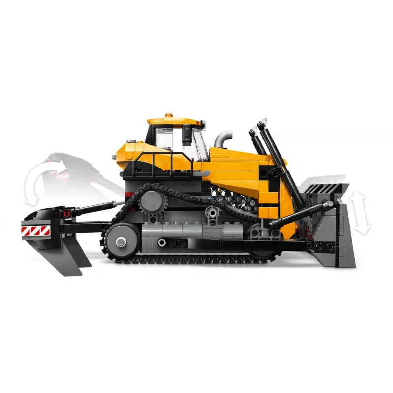 Toy construction bulldozer LEGO 60466, City series, 682 pieces, 3 minifigures, recommended age 8+, size 120×240×130 mm