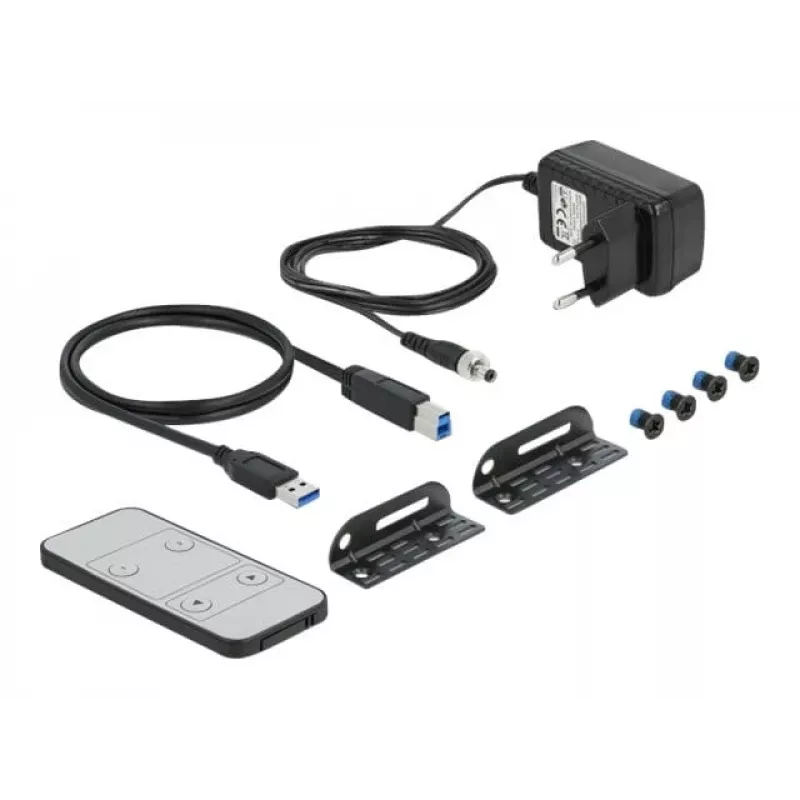 KVM switch DeLOCK 11484 Black