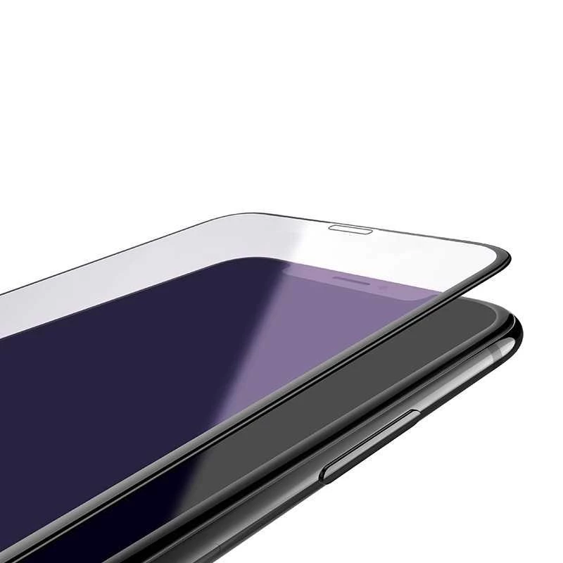 Tempered Glass Screen Protector Devia Van Anti-blue Ray for iPhone XR 6.1, black