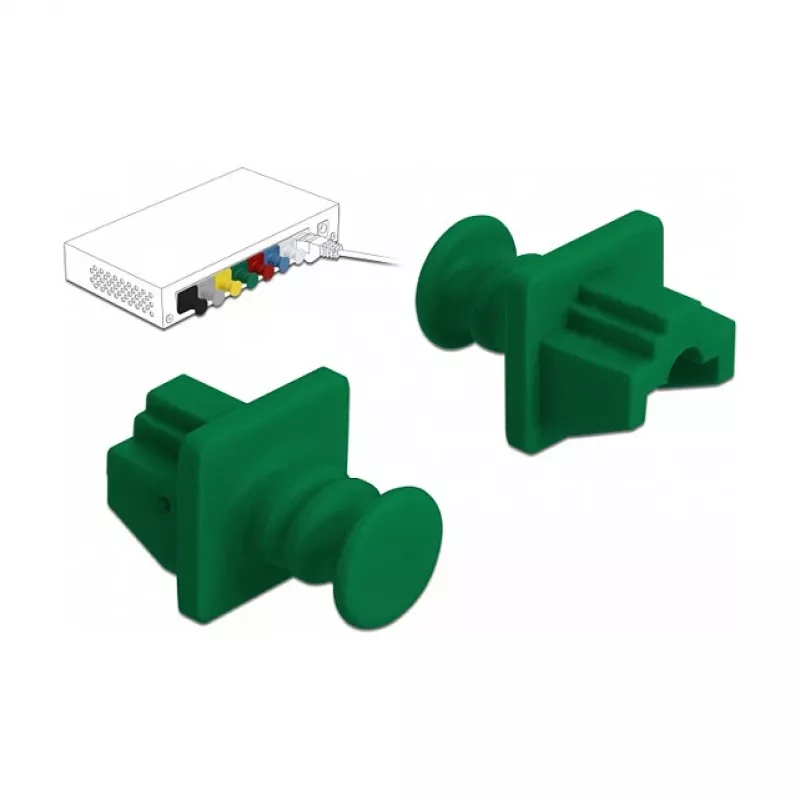 Dust Cover DeLOCK 86512 RJ-45 10 pcs