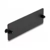 DeLOCK Fiber Optic Blind Panel black 109mm Metal