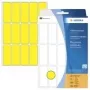 HERMA - permanent adhesive labels - Yellow - 20 x 50 mm 480 label(s) (32 Sheets x 15) (2411)