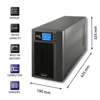 Uninterruptible Power Supply Qoltec 53043