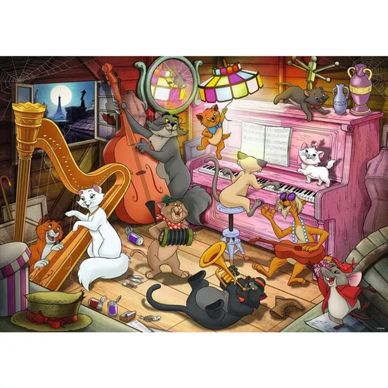 Puzzle Disney Collector's Edition - Aristocats (1000 Pieces)