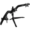 SilverStone SST-ARM31BS triple monitor arm, Black