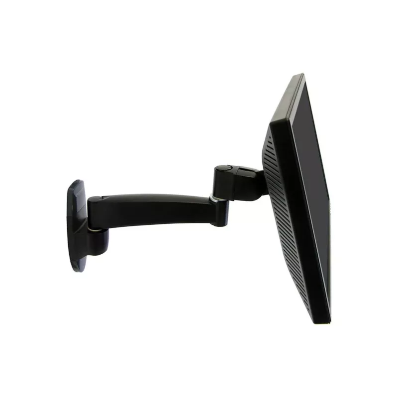 Ergotron 200 Series - Mounting Kit (Wall Arm) - for Monitor - 1 Extension - Steel - Black - Screen Size: to 81,3 cm (to 32 inch)