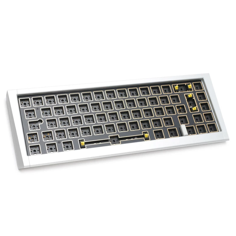 Ducky Outlaw 65 keyboard Universal USB Silver Mechanical RGB LED
