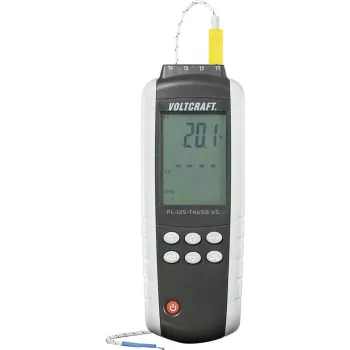 VOLTCRAFT PL-125-T4 temperature measuring instrument -200 to +1372 °C Probe Type K, J (PL-125-T4)
