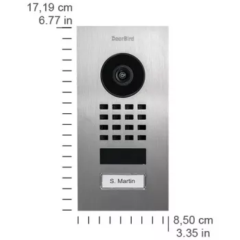 Video intercom system DoorBird D1101V