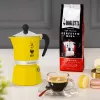 Moka pot Bialetti Rainbow Black Yellow