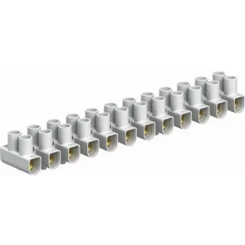 OBO Bettermann Terminal Strip 74/CE 6.0 mm² White (2056224)