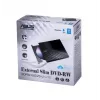External DVD±RW optical drive ASUS SDRW-08D2S-U Lite, USB 2.0, black, 24x CD / 8x DVD, 142×142×20 mm