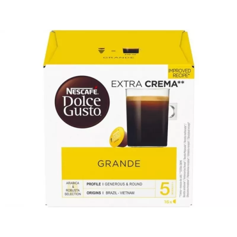 Nescafe Dolce Gusto Grande Coffee, 16 capsules