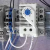 Shut off thermostat 10A, DIN 35