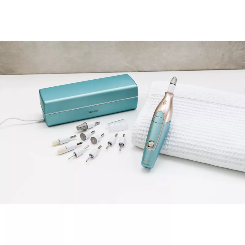Beurer Manicure Pedicure Set MP 84 turquoise gold (570 02) BEURER02) BEURER 02) (570.02)