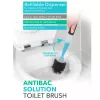 Toilet brush Beldray LA033996UFFEU7 Antibac Grey, antibacterial toilet cleaning brush