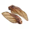 Dog treats PETITTO beef ear with cartilage — pack of 10, single-ingredient chew snacks