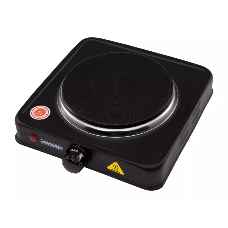Mesko Home MS 6508 hob Black Countertop Sealed plate 1 zone(s)