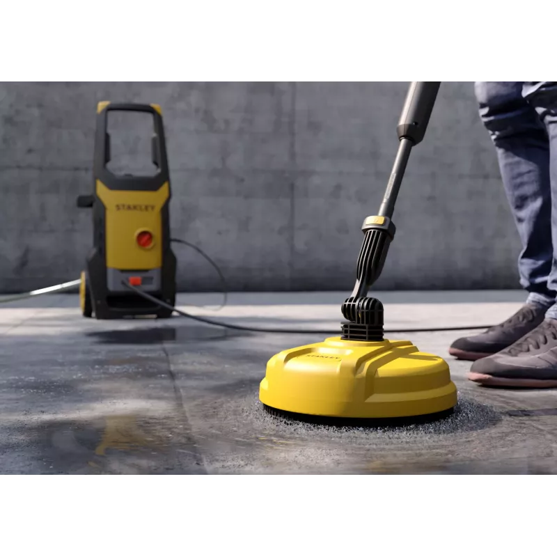 STANLEY SXPW14PE High Pressure Washer with Patio Cleaner (1400 W, 110 bar, 390 l/h) | Stanley 1400 W | 110 bar | 390 l/h
