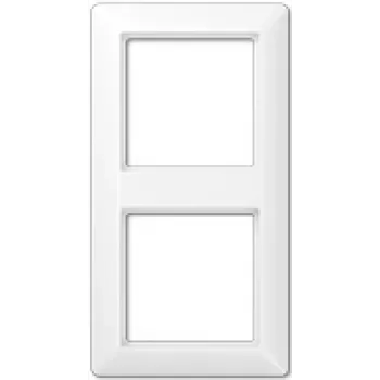 Switch actuator cover plate JUNG AS 582 WW White — Duroplast, 80.5×151.5 mm
