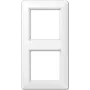 Switch actuator cover plate JUNG AS 582 WW White — Duroplast, 80.5×151.5 mm