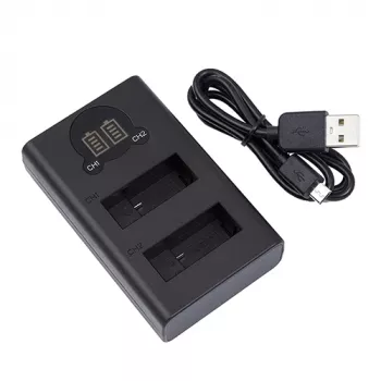 Battery Charger GOPRO AHDBT901, Dual