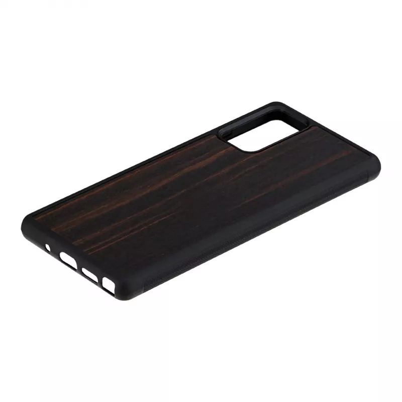 Protective phone case Man and Wood for Samsung Galaxy Note 20 — ebony black