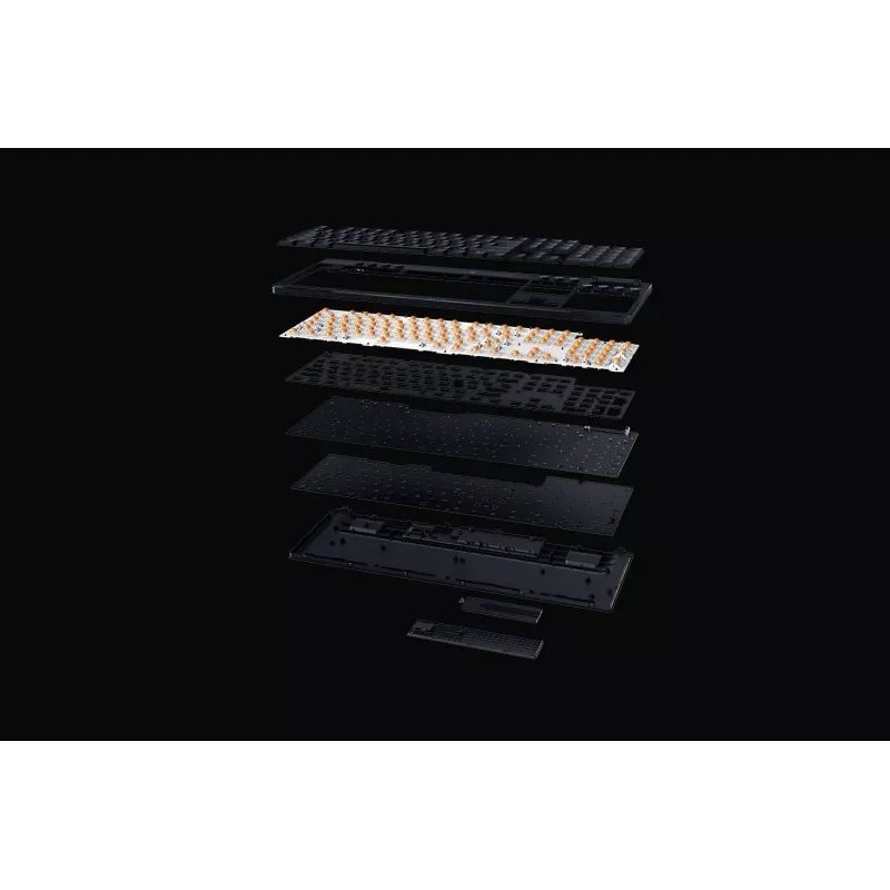 Gaming keyboard Razer BlackWidow V4 Low-profile Wireless — low-profile mechanical keys, Bluetooth and 2.4 GHz