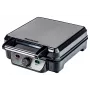 Waffle iron Ravanson GR-7030 — 4 waffles, 1100 W, non-stick plates, adjustable thermostat, cool-touch handle