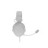 Wired headphones Genesis Toron 531 White with microphone, lightweight on-ear design