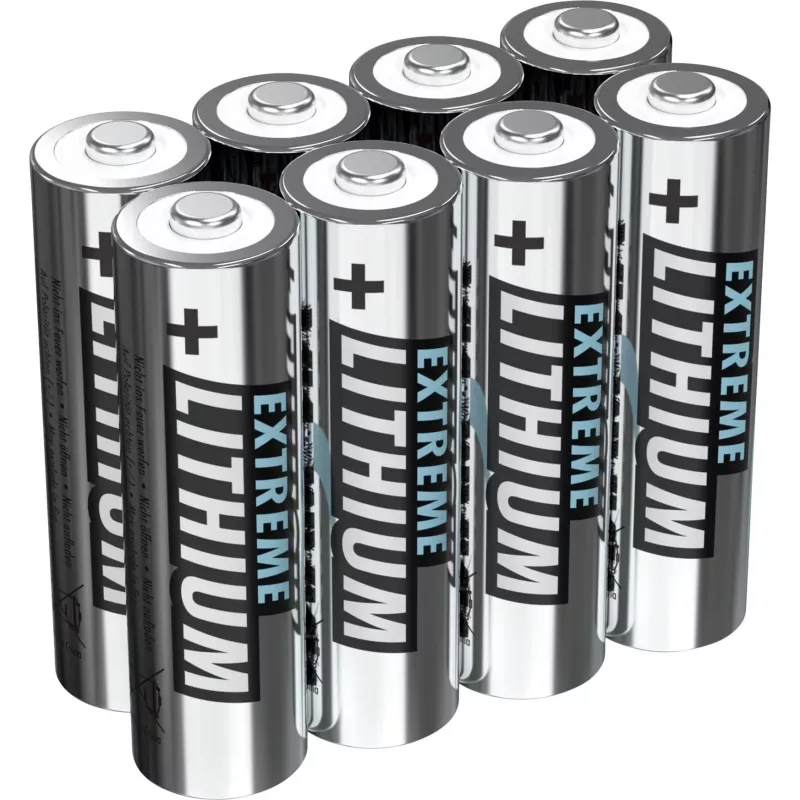 Single-use battery Ansmann 4+4 Lithium AA