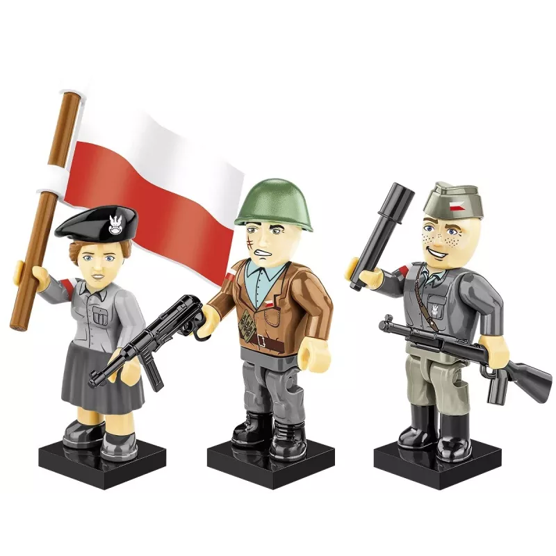 Historical Collection World War II /2057/ WARSAW UP RISING 1944 3Figures/35Blocks