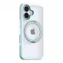 Protective case Torras Ostand R Fusion for iPhone 16 — Green, slim protective cover with precise cutouts