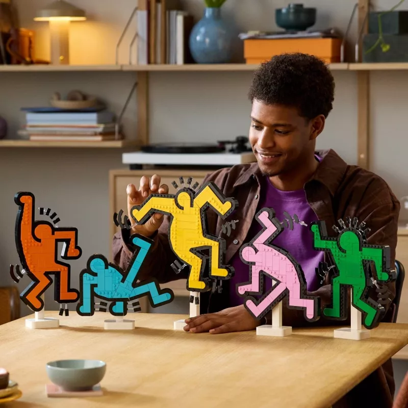 LEGO ART 31216 Keith Haring - Dancing Figures