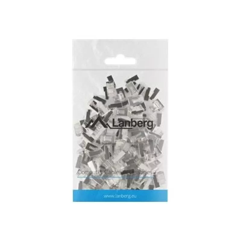 Lanberg PLS-5000 Wire Connector RJ-45 Stainless Steel - Transparent (PLS-5000)