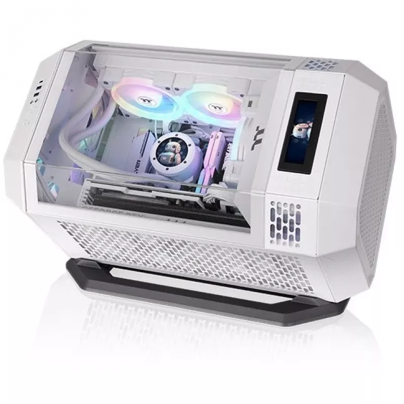Chassis Stand Kit THERMALTAKE for The Tower 250 — Horizontal placement, Snow finish, Black/White