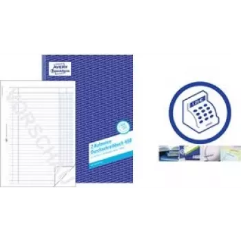Duplicate Market Book AVERY 2-column ledger book (Market D/AT), 1 piece, MPN 1799