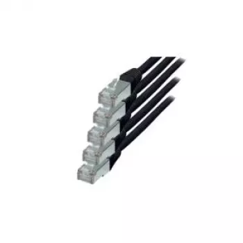 Networking Cable S/CONN Black Cat6 S/FTP 0.5 m