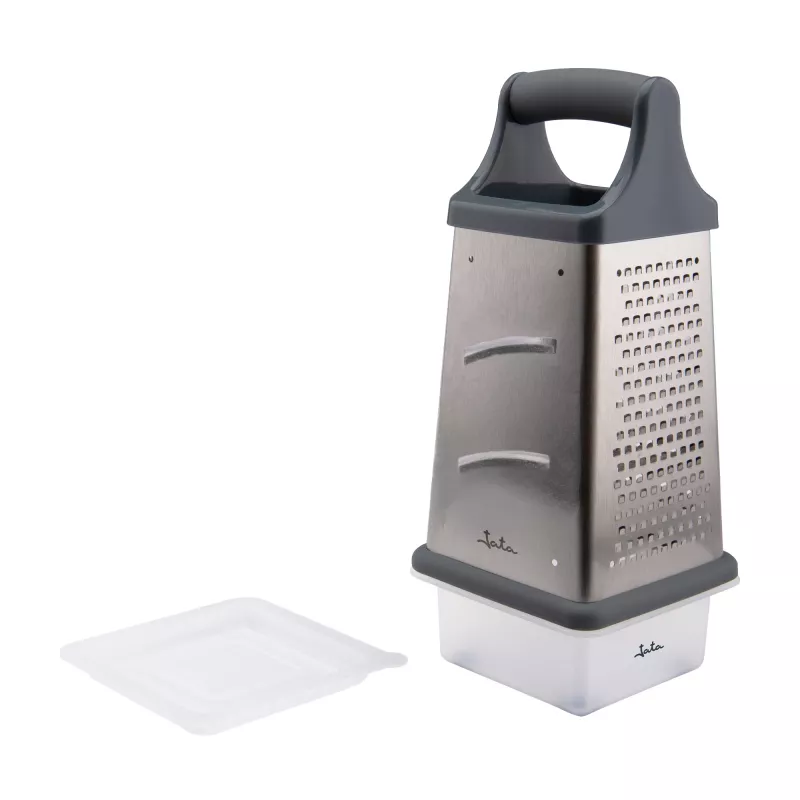 Manual food grater Jata HRAL3248 - 4-sided grater with container
