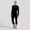 Odlo BL TOP crew neck l/s ACTIVE WARM ECO men's T-shirt, size M, black