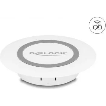 Indoor Charger DeLOCK 66260 Wireless Charging White